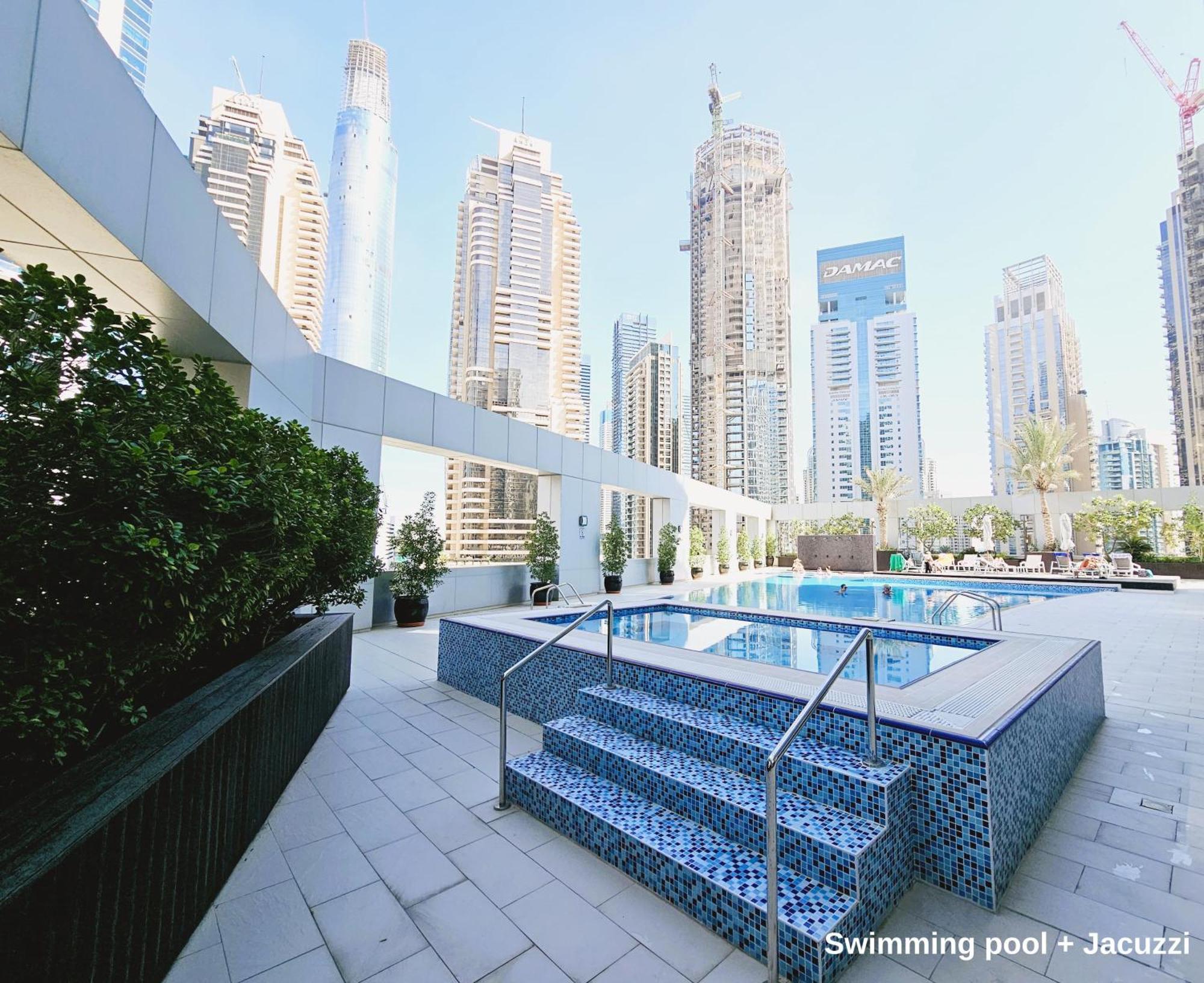 Jbr Beach & Marina Walk I Ain Dubai View I 1 Bdr Extérieur photo