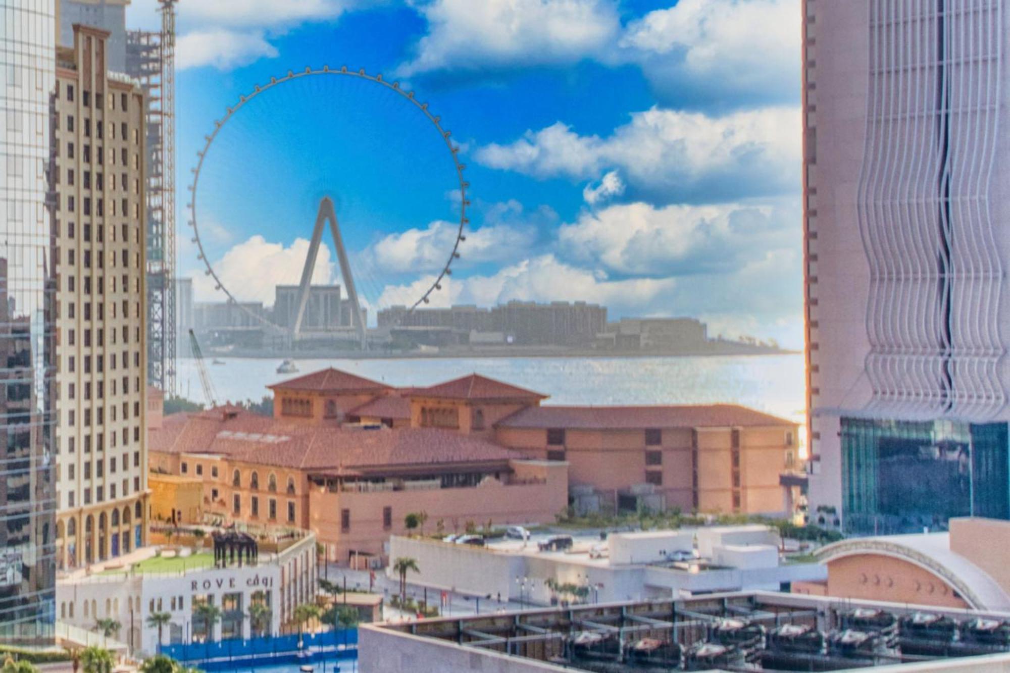 Jbr Beach & Marina Walk I Ain Dubai View I 1 Bdr Extérieur photo