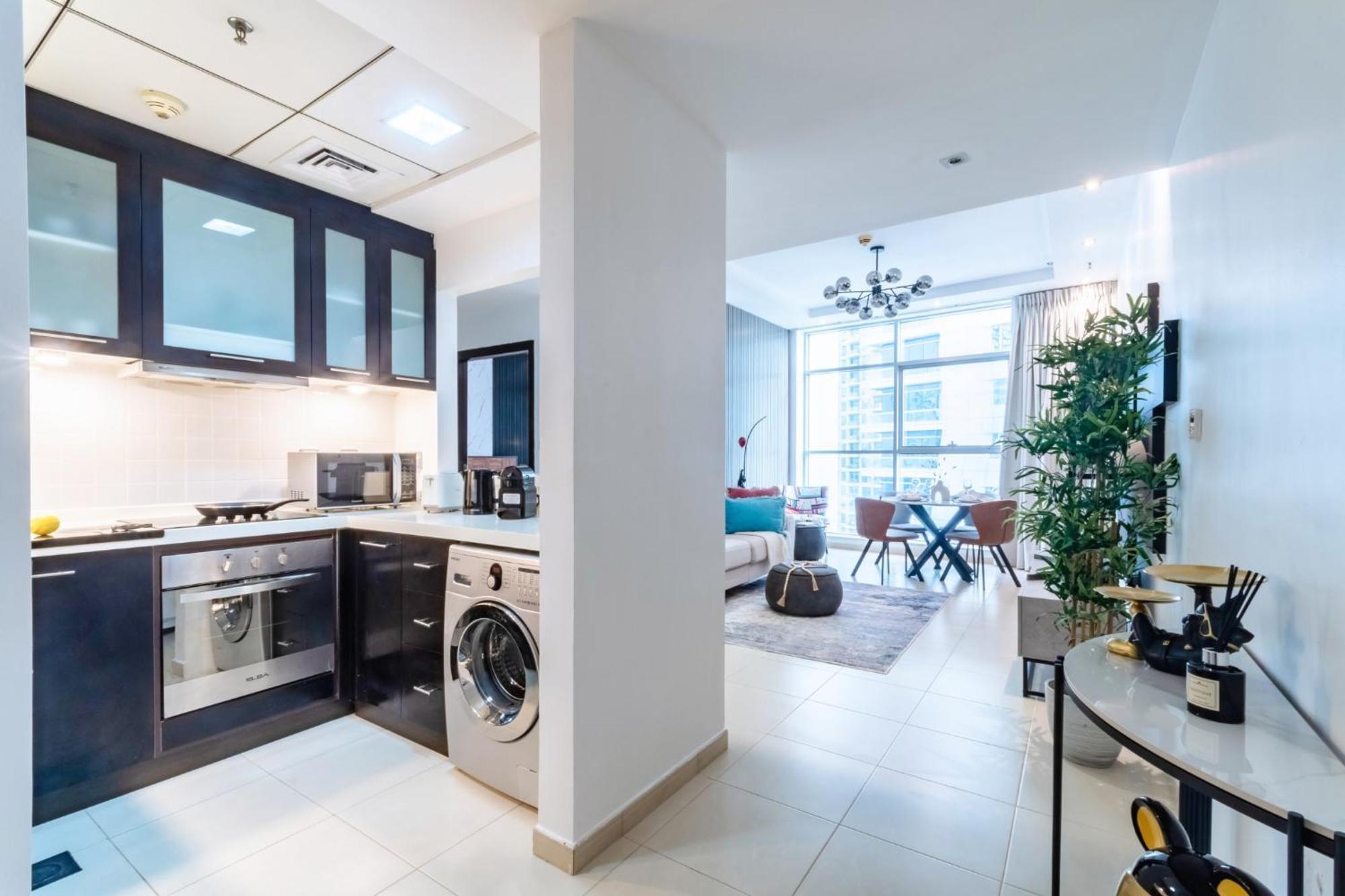 Jbr Beach & Marina Walk I Ain Dubai View I 1 Bdr Extérieur photo