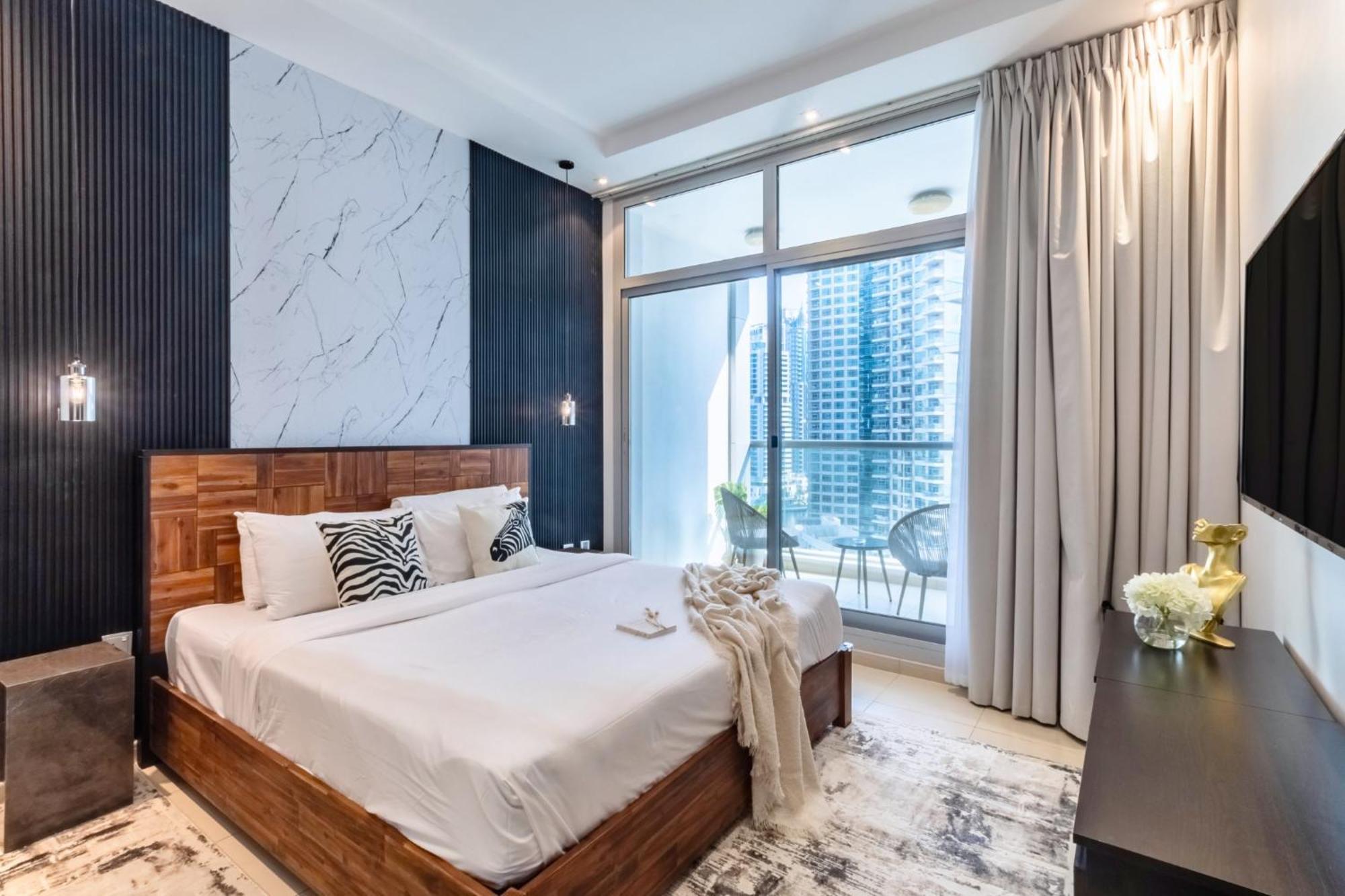 Jbr Beach & Marina Walk I Ain Dubai View I 1 Bdr Extérieur photo